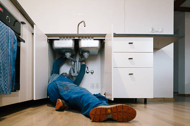 Professional Sewer Line Repair technician working in Mead, CO